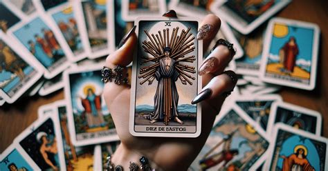 que significa el 10 de bastos en el tarot|Diez de Bastos en el Tarot Significado y Combinaciones